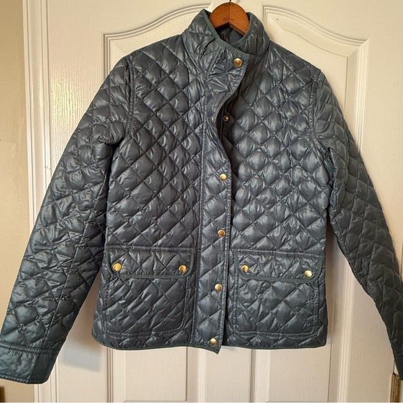 J Crew quilted puffer jacket - Picture 1 of 3